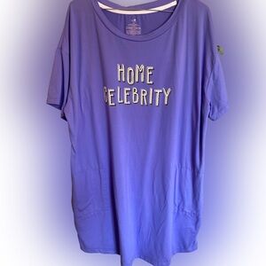 Secret Treasures Purple Nightgown with Pockets